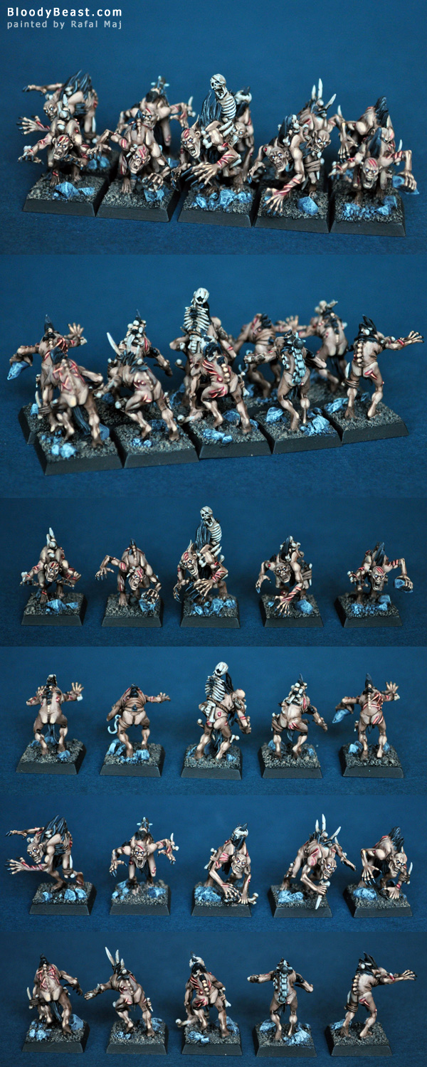 Vampire Counts Crypt Ghouls painted by Rafal Maj (BloodyBeast.com)