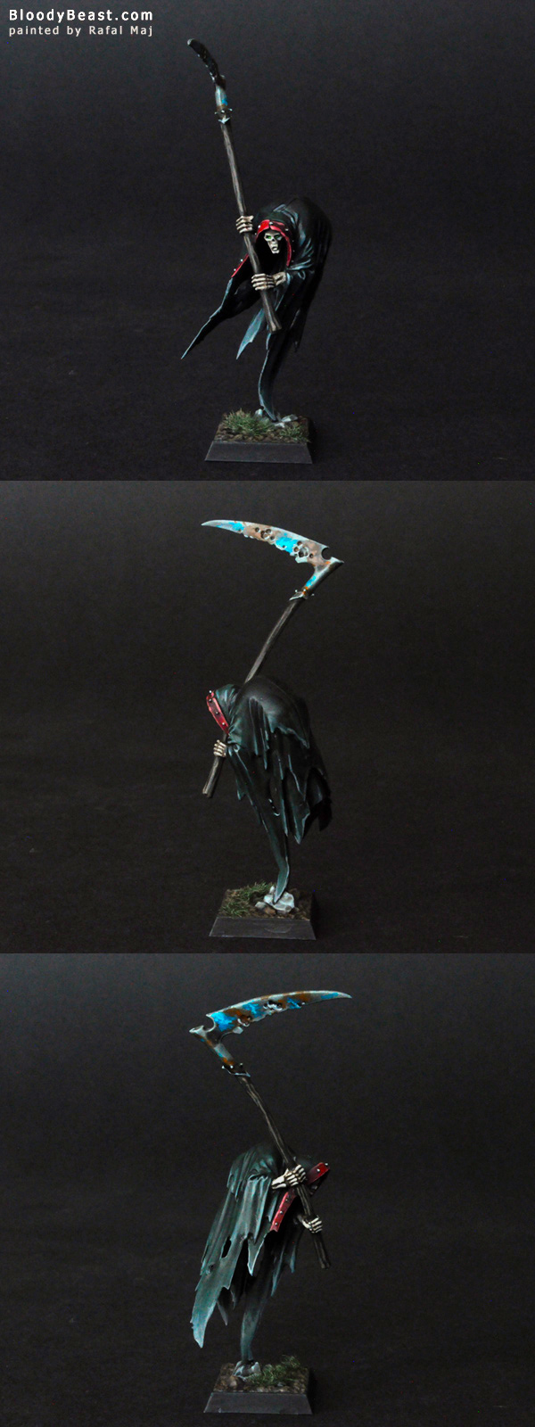 Vampire Counts Cairn Wraith painted by Rafal Maj (BloodyBeast.com)