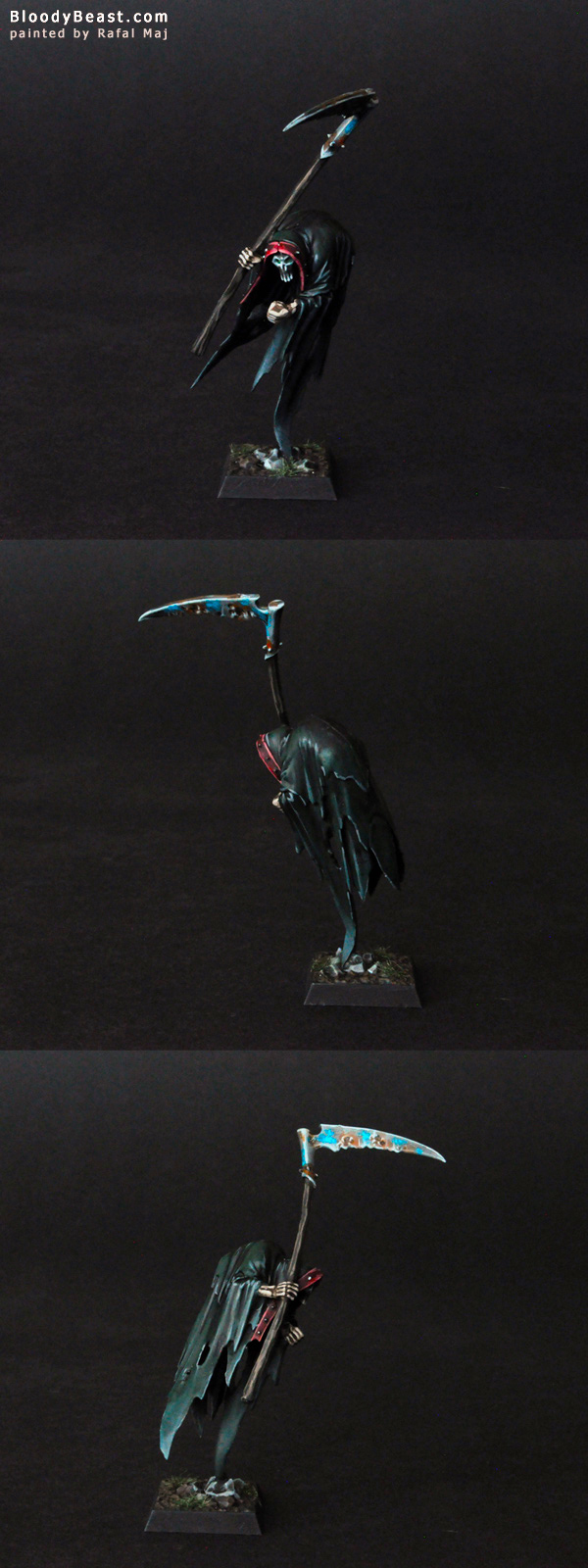 Vampire Counts Cairn Wraith painted by Rafal Maj (BloodyBeast.com)