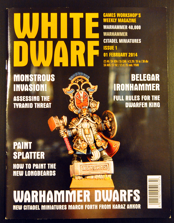 White Dwarf January 2014 Cover
