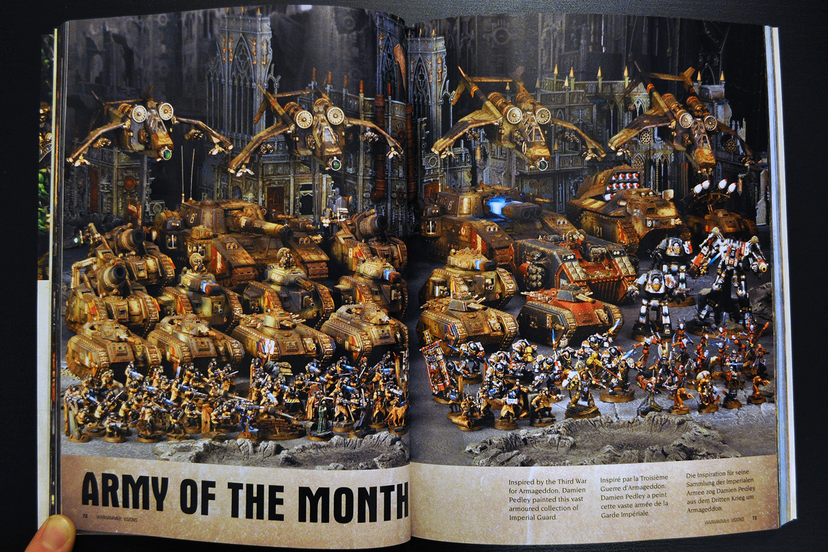 Warhammer Visions March 2014 Army of the Month