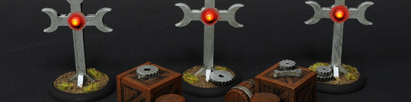 Warmachine Objective Markers