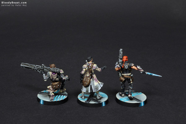 Aleph Phoenix, Machaon and Teucer painted by Rafal Maj (BloodyBeast.com)