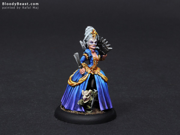 Freebooter Queen of Shadows as Anastasia di Bray painted by Rafal Maj (BloodyBeast.com)