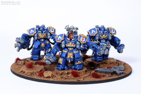 Ultramarines Centurion Assault Squad with Flamers