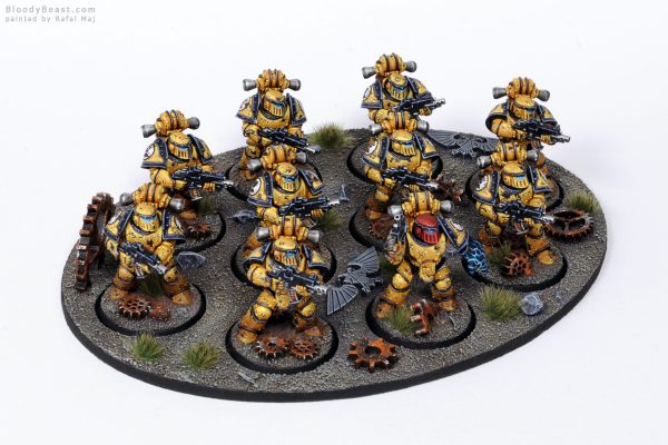 Horus Heresy Imperial Fists MKIII Tactical Squad 2