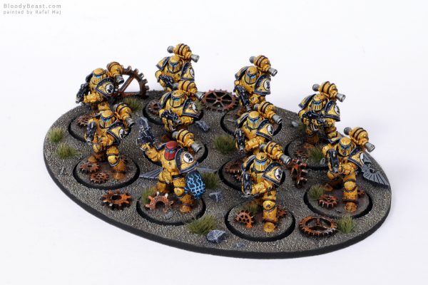 Horus Heresy Imperial Fists MKIII Tactical Squad 8