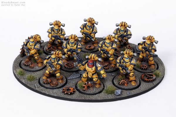Horus Heresy Imperial Fists MKIII Tactical Squad 10