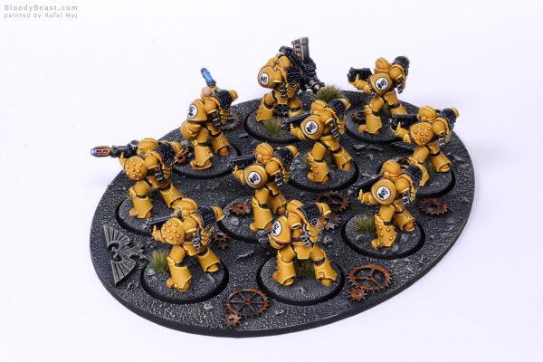 Horus Heresy Imperial Fists MKIV Tactical Squad